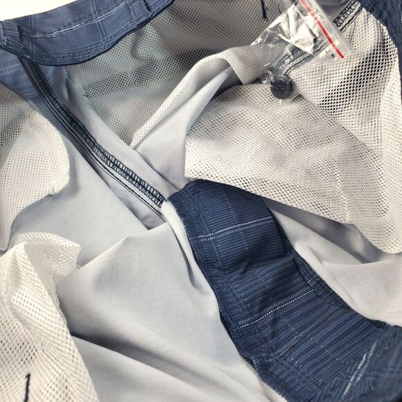 Amplify Board Shorts Mens XXL Blue Plaid Polyester Spandex Summer Outdoor Casual - Picture 5 of 8